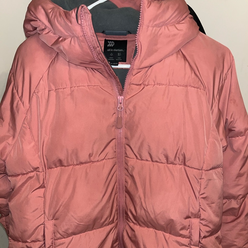 All in Motion girls pink coat